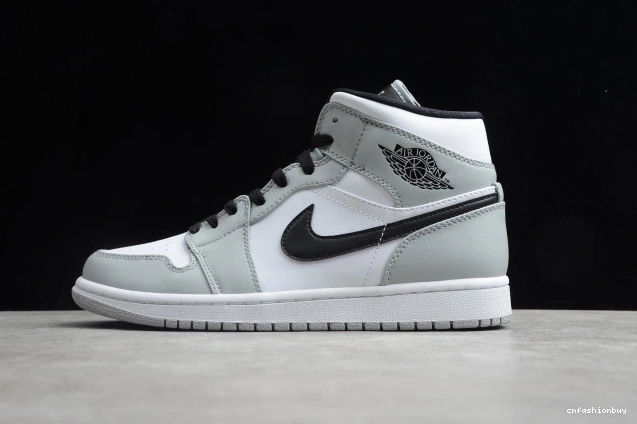 Light Smoke AIR Grey 1 554724-092 Jordan Mid 0820